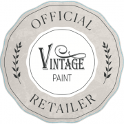 [Shop Sticker] Retailer Sticker (2) 25 cm Vintage Paint Beige
